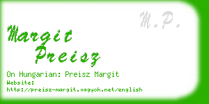 margit preisz business card